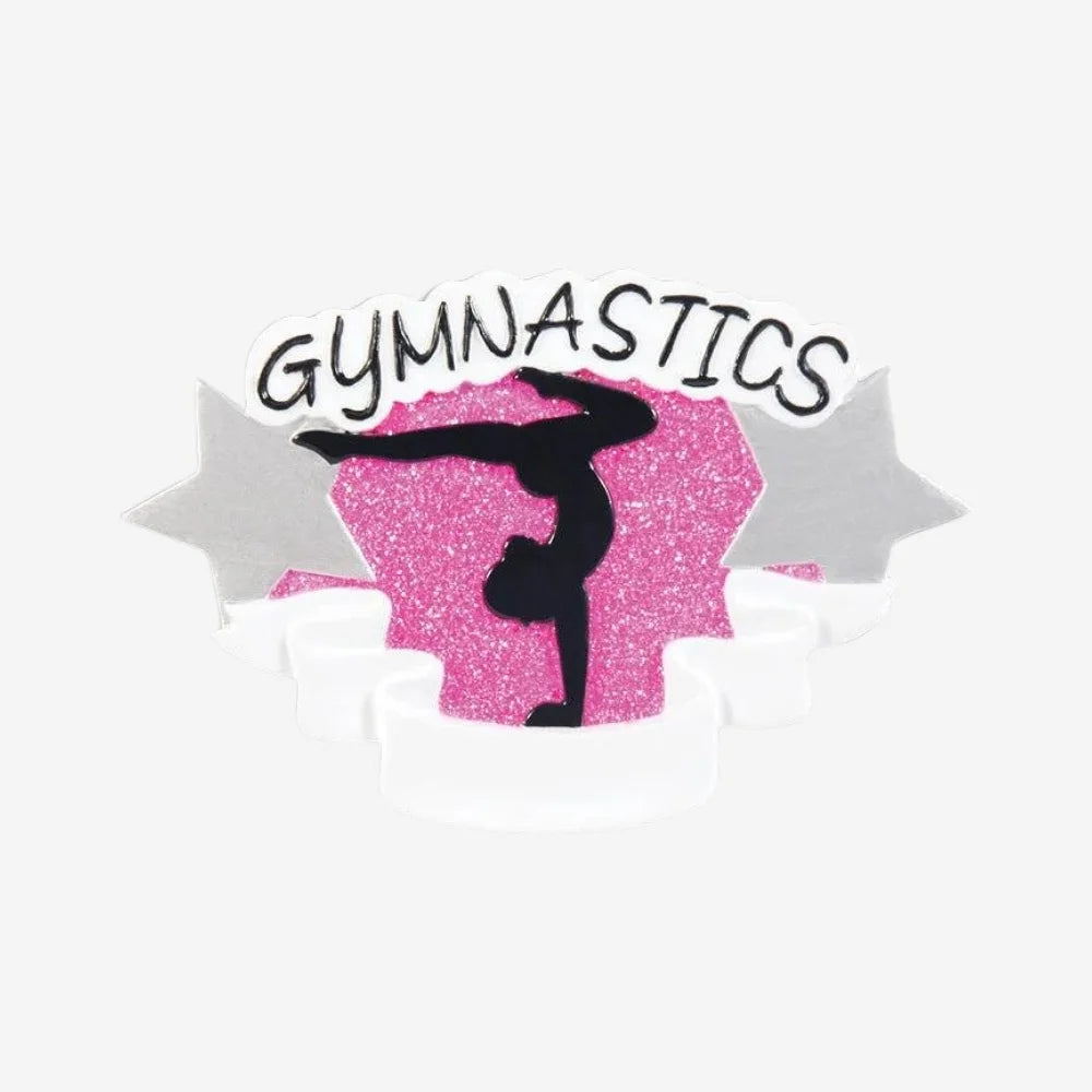 Gymnastics Personalized Christmas Ornament