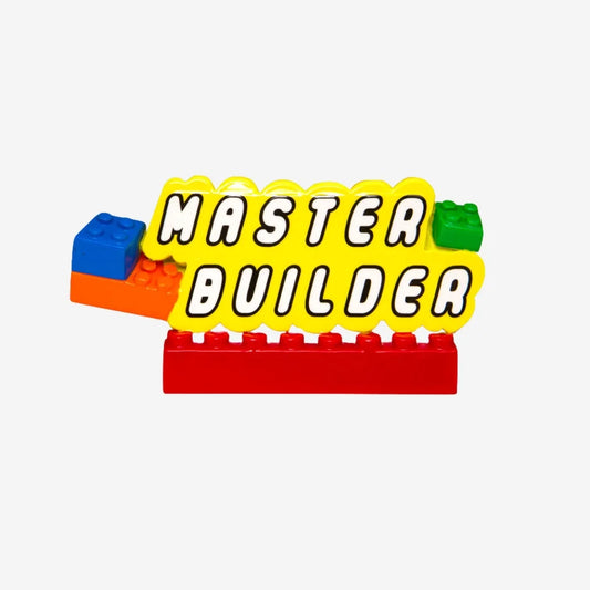 Master Builder Personalized Christmas Ornament