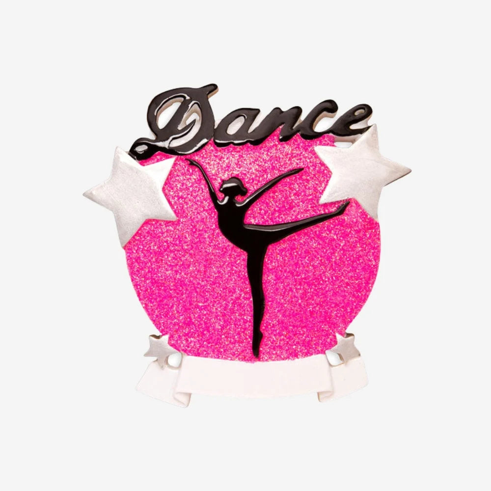 Dance Silhouette Personalized Christmas Ornament