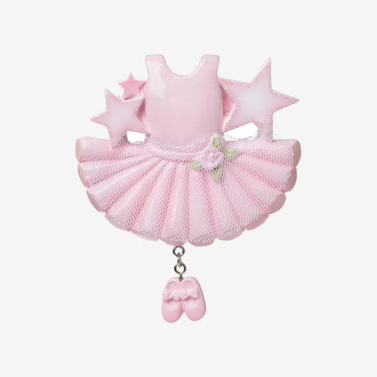 Ballerina Outfit Personalized Christmas Ornament