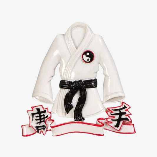 Karate Jacket Personalized Christmas Ornament