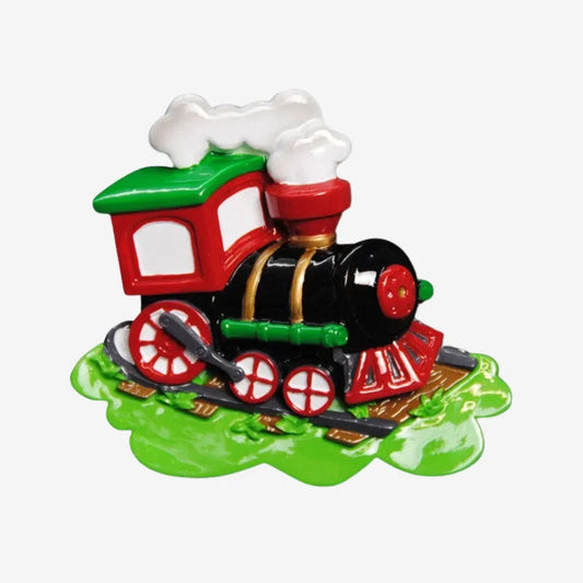 Choo Choo Train Personalized Christmas Ornament