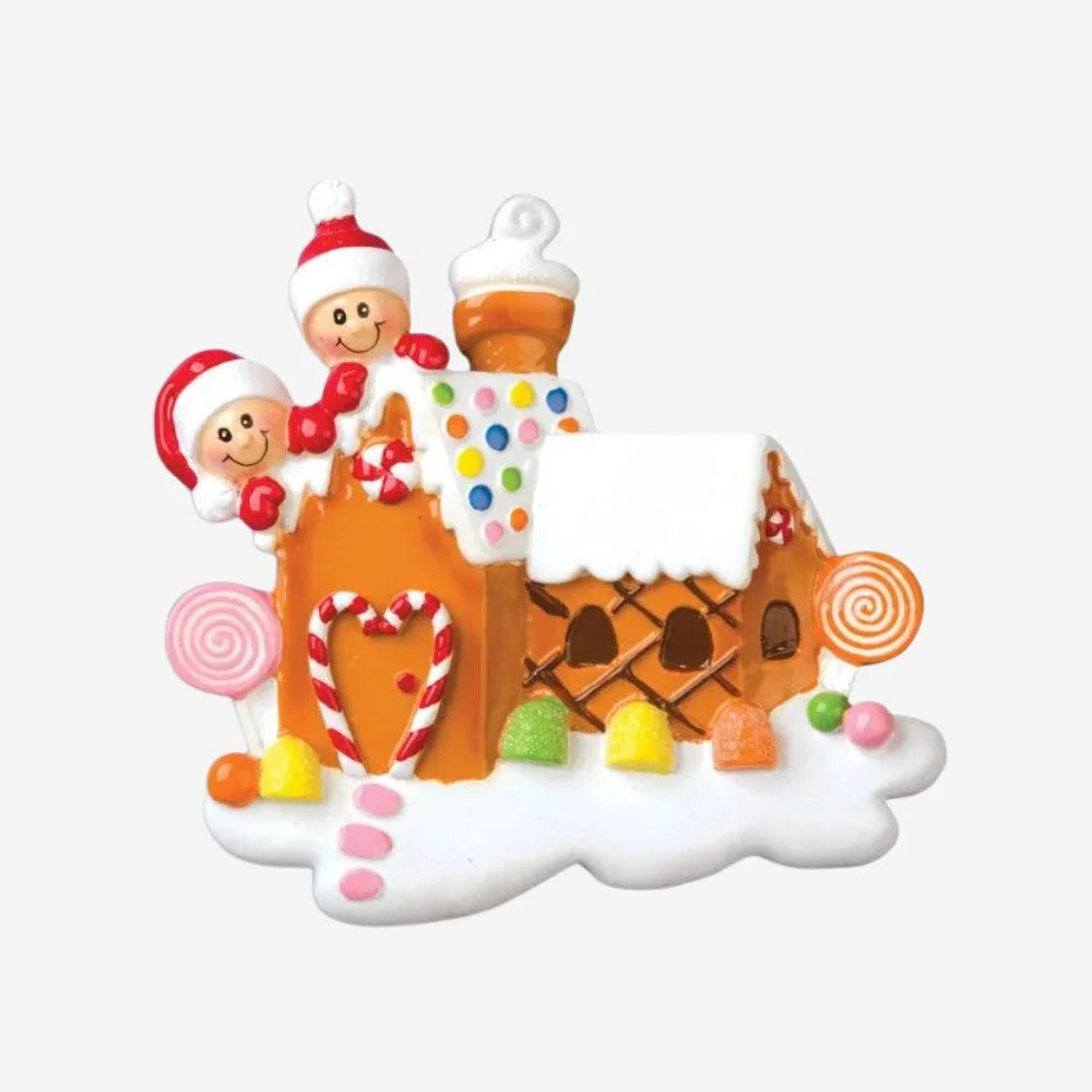 Gingerbread House With 2