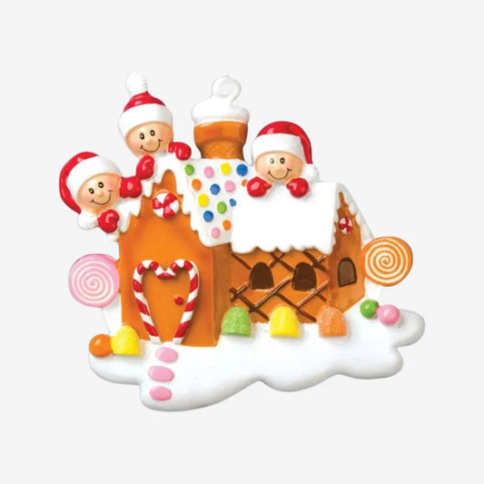 Gingerbread House With 3