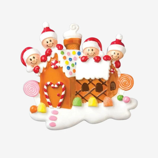 Gingerbread House With 4