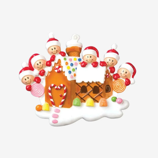 Gingerbread House With 6