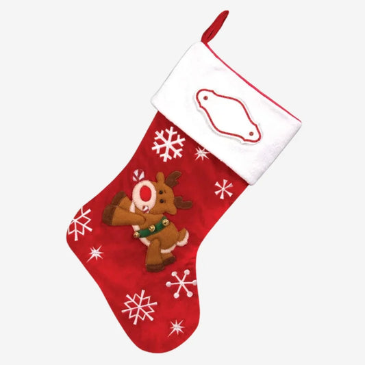 Lil’ Reindeer Personalized Christmas Stocking