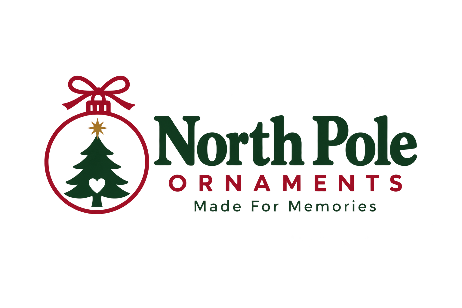 North Pole Ornaments — Made For Memories