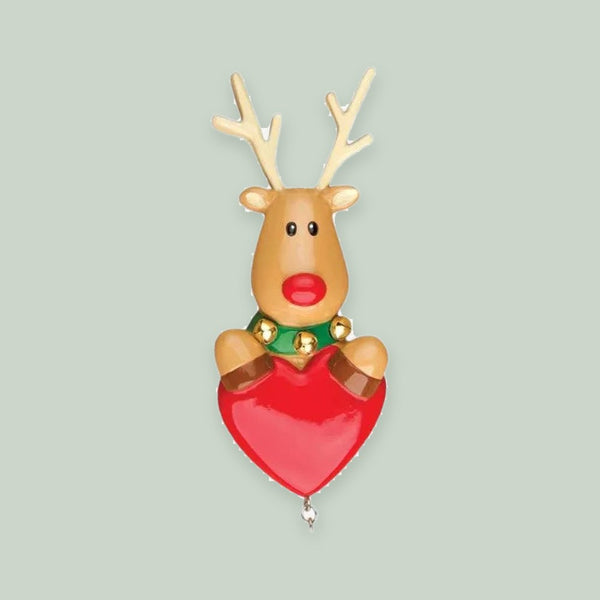 New Reindeer Personalized Christmas Ornament