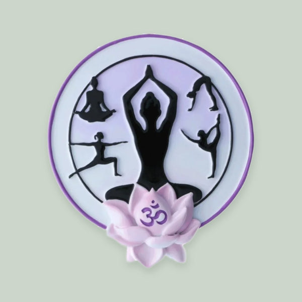 Yoga Poses Personalized Christmas Ornament