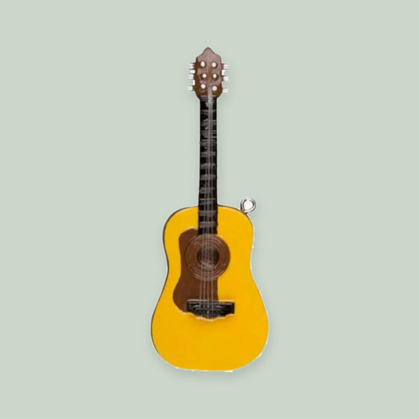 Acoustic Guitar Personalized Christmas Ornaments