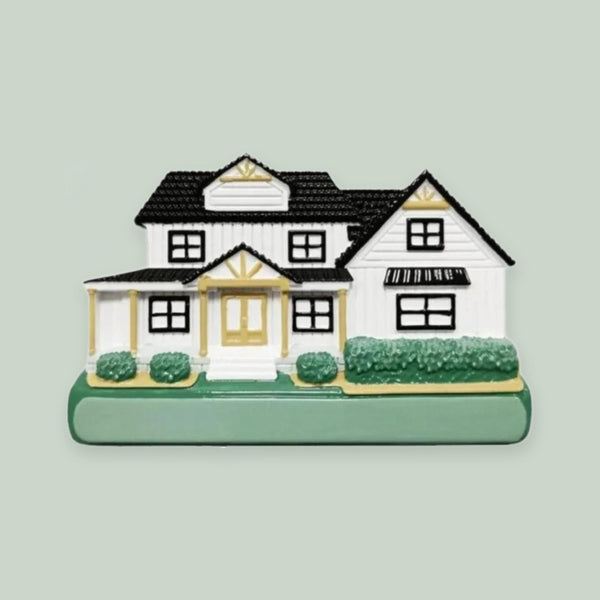 Farmhouse Personalized Christmas Ornament