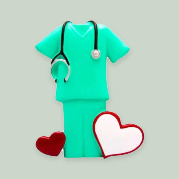 Generic Scrubs Christmas Ornament