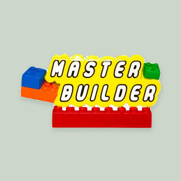 Master Builder Personalized Christmas Ornament