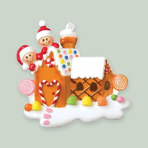 Gingerbread House With 2