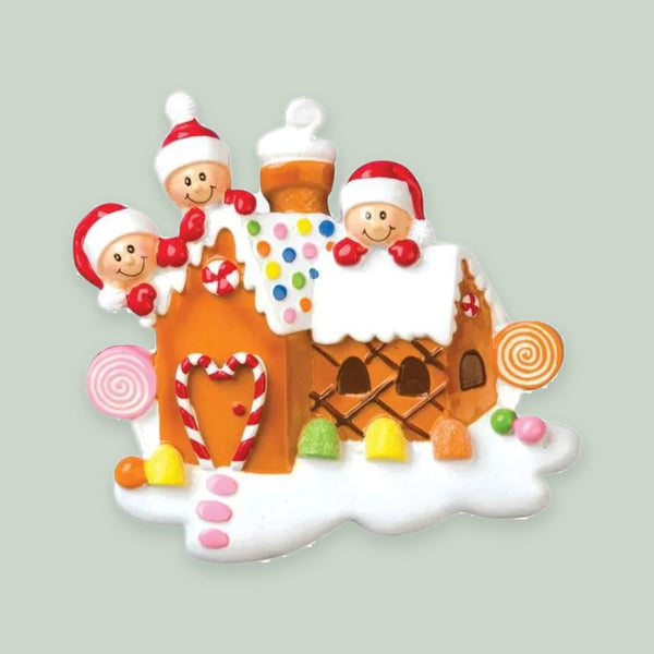Gingerbread House With 3