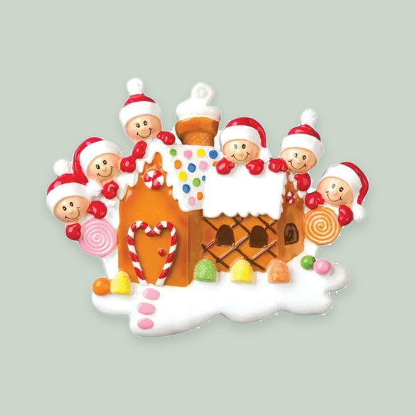 Gingerbread House With 6