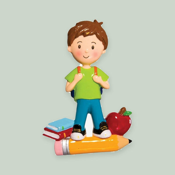 First Day of School Christmas Ornament
