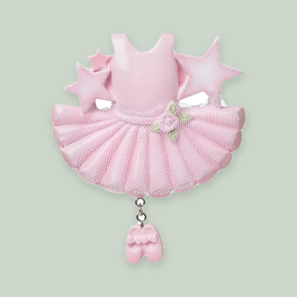 Ballerina Outfit Personalized Christmas Ornament