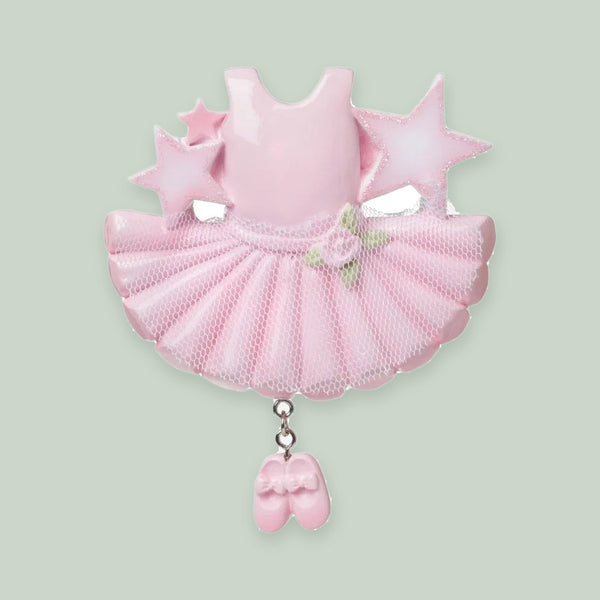 Ballerina Outfit Personalized Christmas Ornament