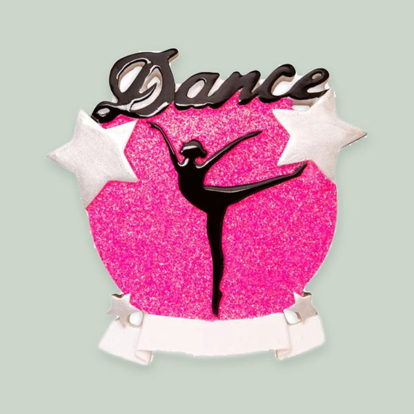 Dance Silhouette Personalized Christmas Ornament