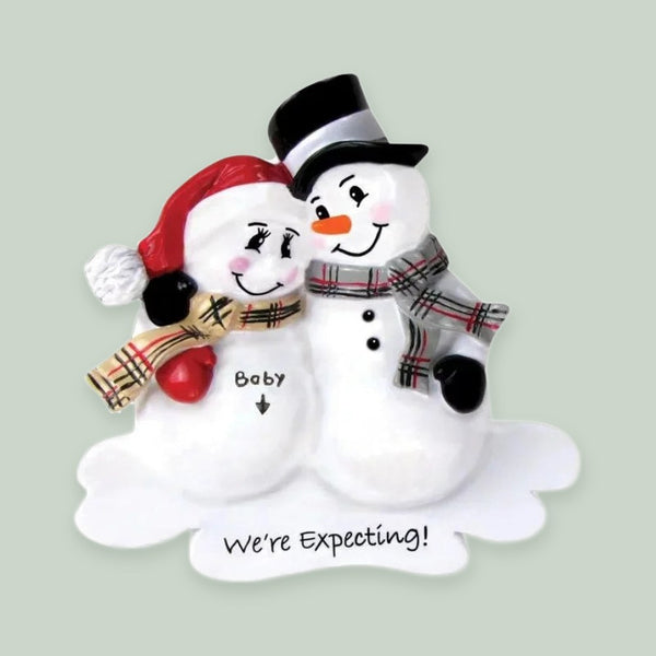 We’re Expecting Personalized Christmas Ornament
