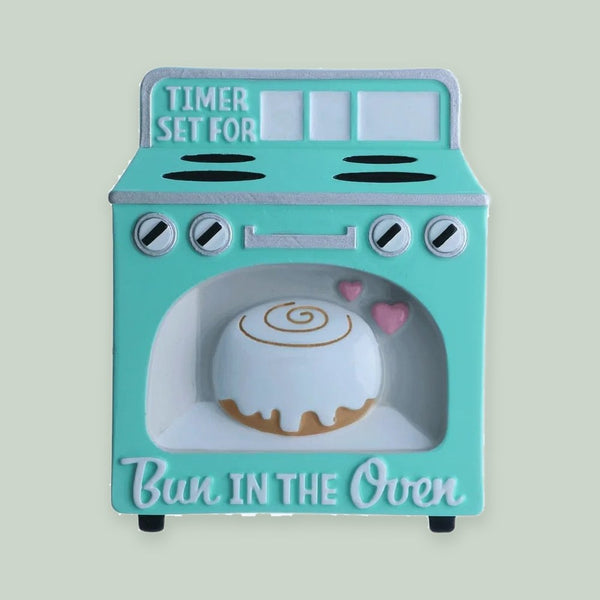 Bun in the Oven Personalized Christmas Ornament