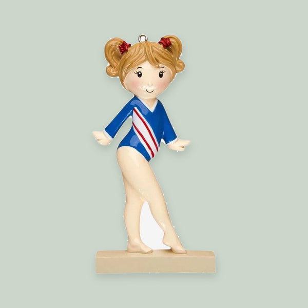 Gymnast Personalized Christmas Ornament